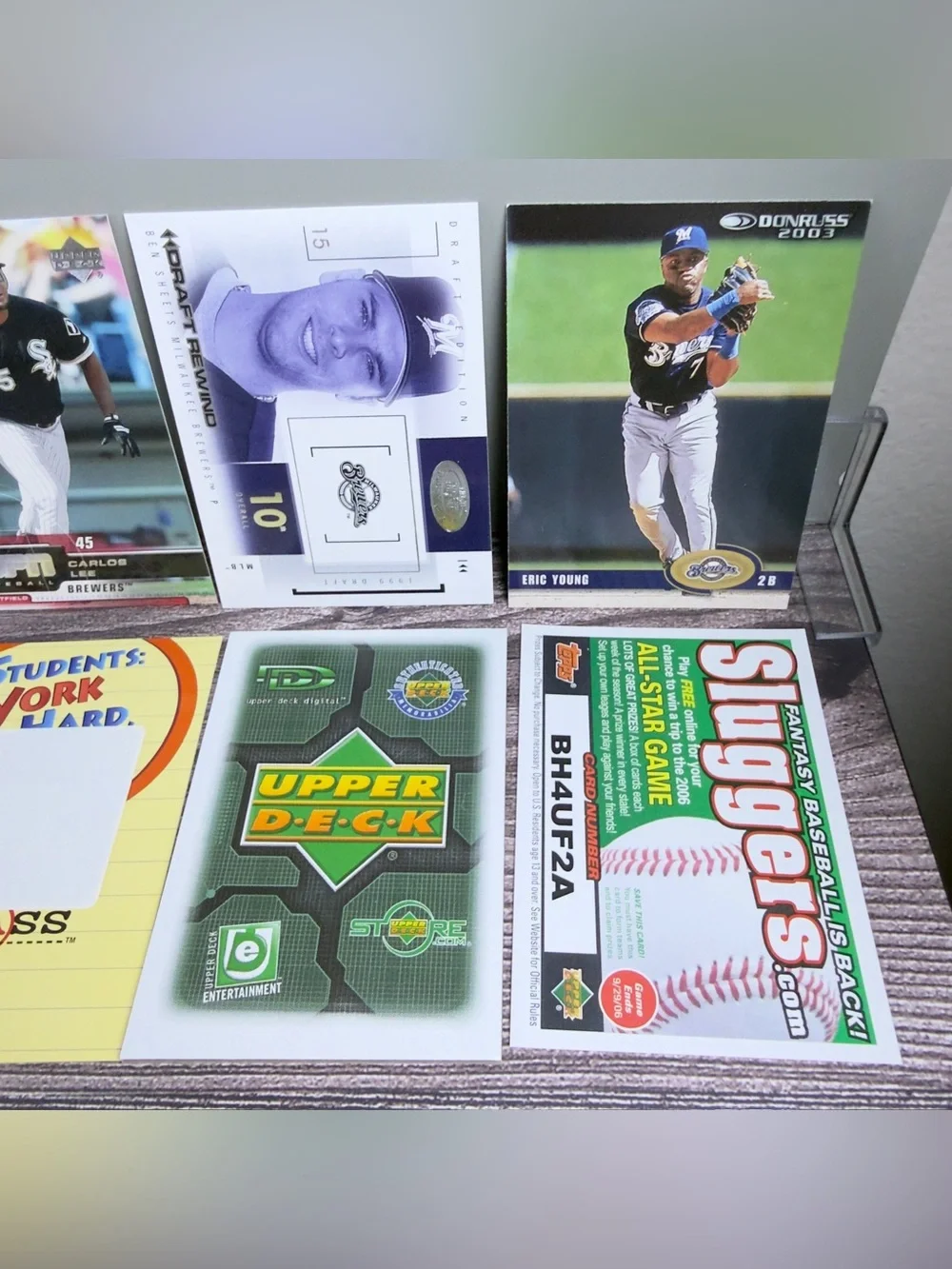 Milwaukee Brewers Card Lot 12x Weeks Burnitz Nilsson +